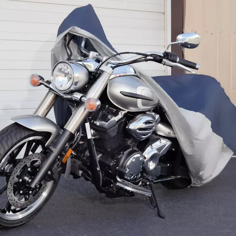 Cobertura de motocicleta padrão Budge, proteção básica para motocicleta, vários tamanhos