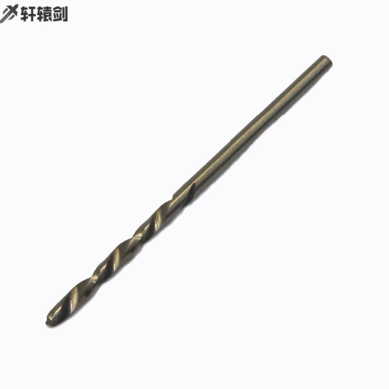 10PCS 4.1 4.2 4.3 4.4 4.5 4.6 4.7 4.8 4.9 5mm HSS-CO M35 Cobalt Steel Straight Shank Twist Drill Bits For Stainless Steel