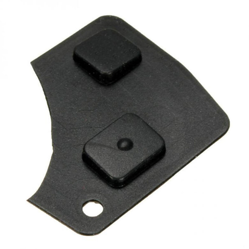 Portachiavi pulsante Pad in Silicone 2 pulsanti Pad in Silicone accessori per auto portachiavi per auto custodia di ricambio per chiave per auto a distanza