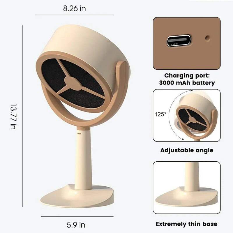 ฮู้ดมุมปรับได้แบบพกพามีฮู้ดขนาดเล็กตั้งโต๊ะในห้องครัวปลั๊ก USB แบบชาร์จไฟได้สำหรับในร่ม