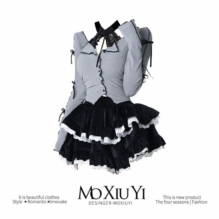 Женская Вельветовая юбка, черная Вельветовая юбка на осень и зиму, 2024