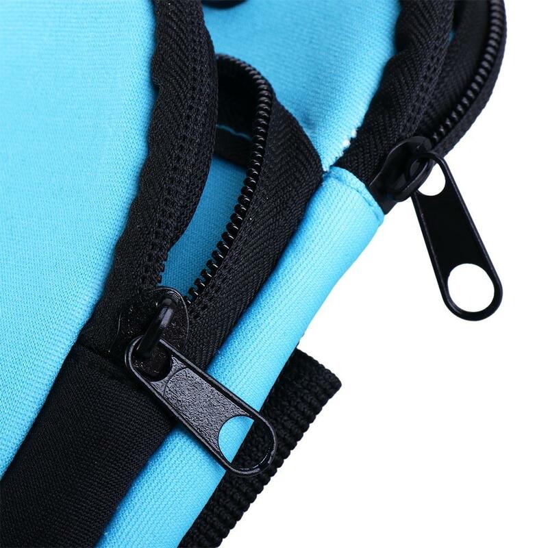 Pocket for Running Mobile Arm Bag Running Arm Bag Fitness Arm Bag Adjustable Running Wallet Arm Bag Wrist Bag Fitness Bag