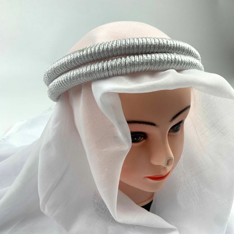 Diadema árabe para niños, productos de impuestos para adultos, sombrero musulmán de Turquía, pañuelo para la cabeza, Arabia Saudita, Emiratos Árabes Unidos, ropa islámica de Dubai, gorro de oración Kufi