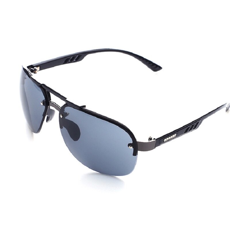 Óculos retangulares masculinos sem aro, óculos vintage punk, armação pequena, óculos sem moldura, moda, UV 400, novo, 2023