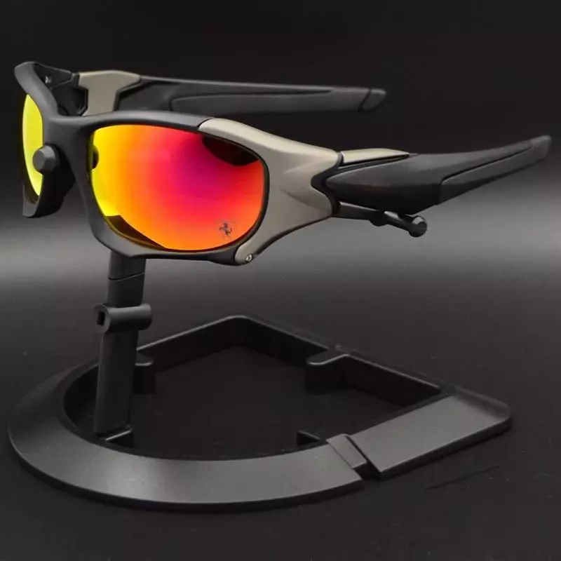 Классные велосипедные солнцезащитные очки, для бега на открытом воздухе, вождения, рыбалки, спортивные солнцезащитные очки, поляризованные линзы унисекс
