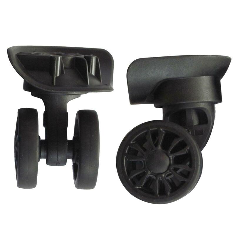 2Pcs A89 Luggage Wheels Replacements Rollers 360 Degree Rotation Travel Suitcase Wheels for Trolley Case Luggage Box Accessories