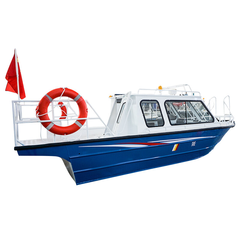 Aluminum Speedboat 550 Half-Top Yacht, barcos de pesca de luxo