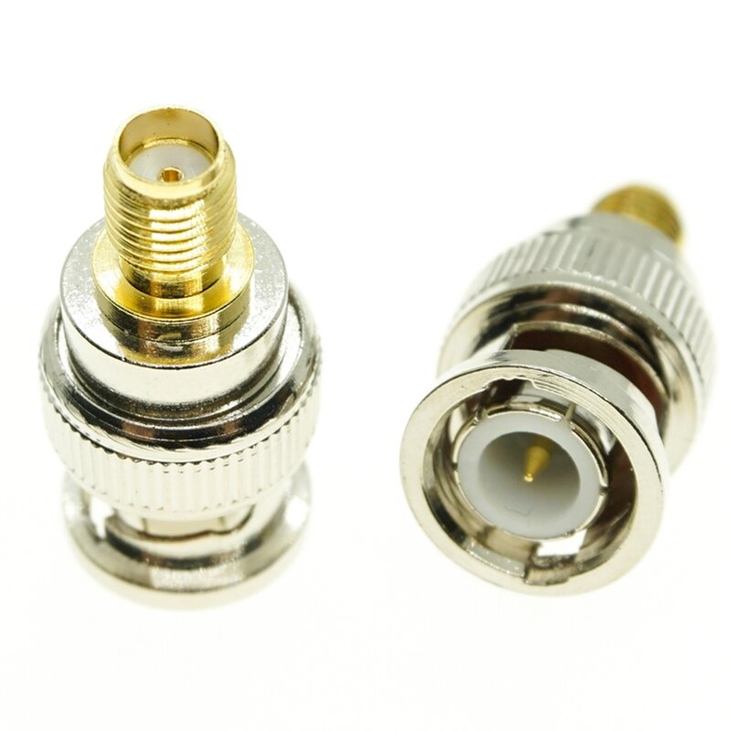 Connector BNC MALE Female To SMA RP SMA Male Female RF Connector Adapter Test Converter Kit Set