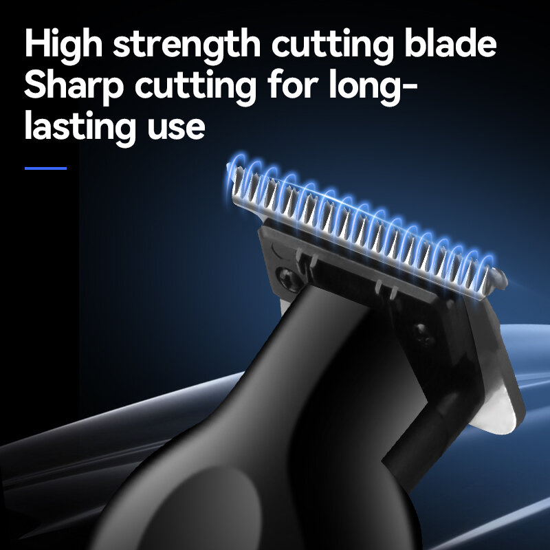 KEMEI-máquina de corte de pelo de carga rápida, Km-2293, cuchillas, nuevo diseño