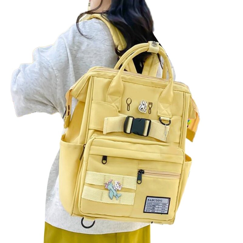 Сумка для ноутбука большой емкости, дорожный рюкзак, школьная сумка для книг