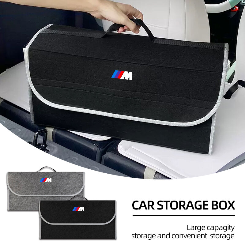 صندوق تخزين صندوق السيارة لسيارات بي إم دبليو ، منظم سعة كبيرة ، حقيبة أشياء ، حقيبة أدوات ، M ، M3 ، M5 ، E34 ، E36 ، E60 ، E90 ، E46 ، E39 ، E70 ، F10 ، f20 ، F30
