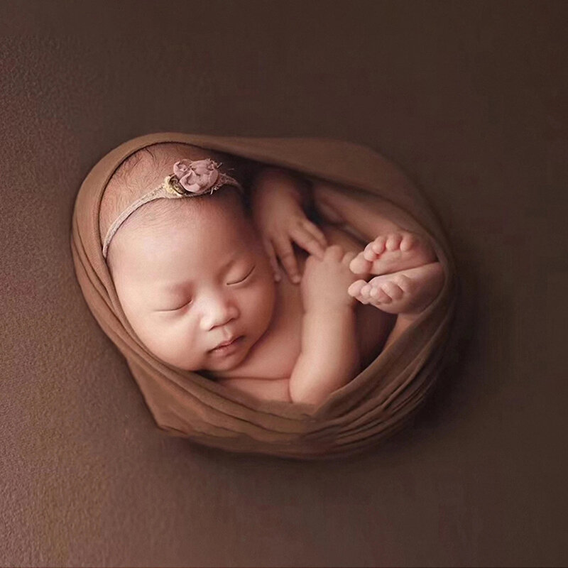 Bungkus fotografi baru lahir nyaman lembut pembungkus bayi untuk properti foto bayi pakaian pemotretan bayi alat peraga pemotretan bayi