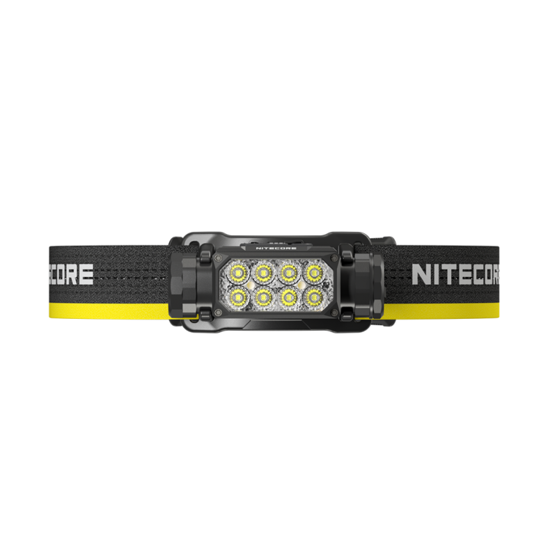 Сверхмощный металлический налобный фонарь Nitecore HC65 UHE 2000 люмен, USB-C перезаряжаемый с белым, красным и лампами для чтения для кемпинга