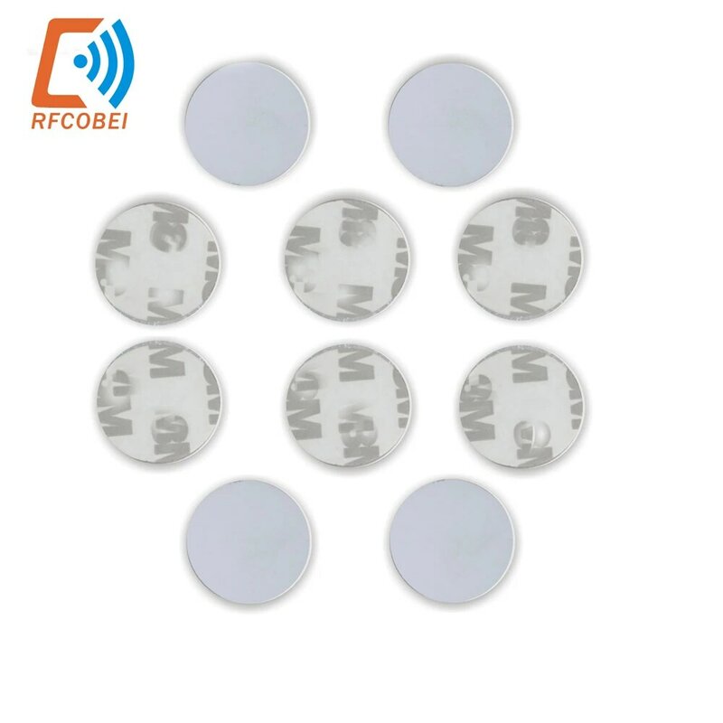 10pcs RFID tag UID changeable nfc stickers with block 0 mutable writable for 1k s50 13.56Mhz nfc card clone crack hack