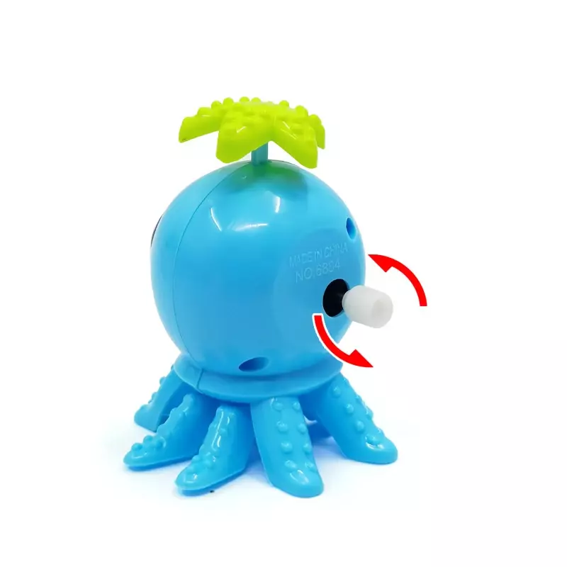 Penjualan terlaris kreatif jam tangan gurita lucu kartun hewan angin simulasi berjalan kecil gurita mainan lucu hadiah mainan anak-anak