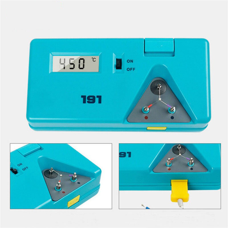 デジタルディスプレイ付き電子温度計,電気溶接ステーション,鉄温度テスター