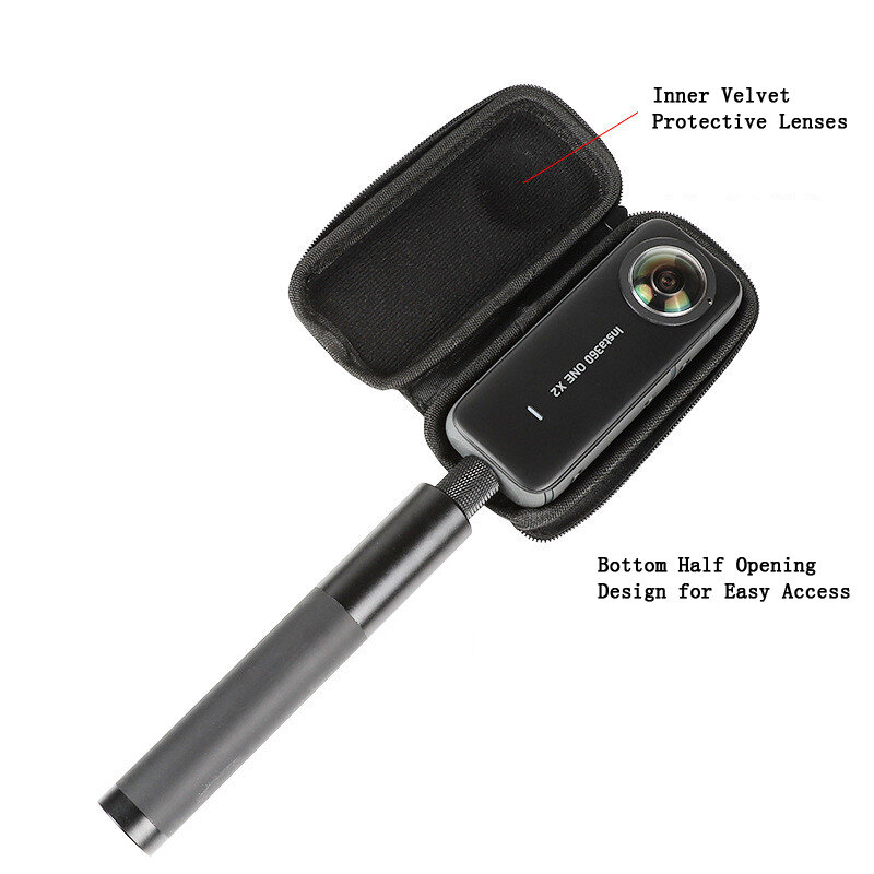 Casing pelindung ponsel Insta360 ONE X3 X2, casing pelindung, kantung penyimpanan Mini, cangkang keras portabel untuk Insta360 X3, Aksesori