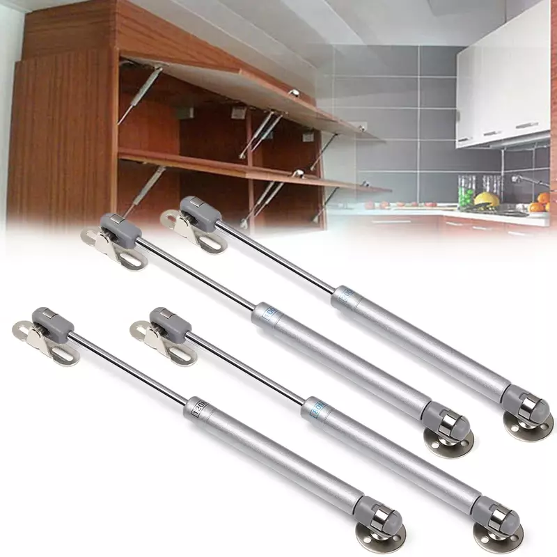 1pc 20-200n cobre força armário porta elevador suporte gás mola hidráulica dobradiça armário de cozinha dobradiça móveis ferragem