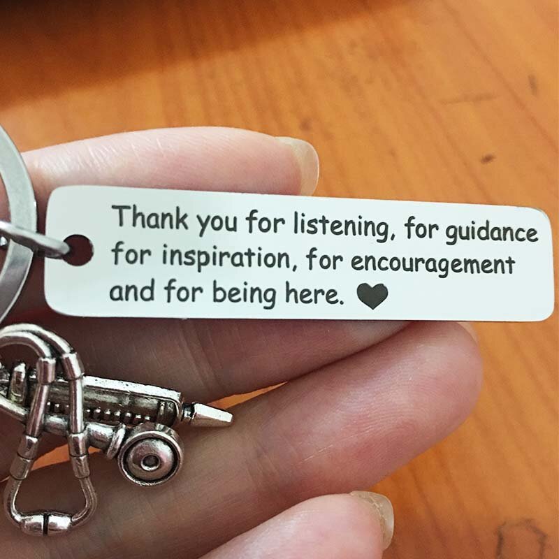 Personalized Custom Keychain Flamingo Lover Gift Key chain motivational Gift reminder key rings