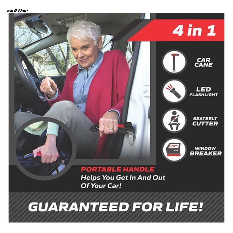 Manija de soporte de asistencia de coche, barra de manijas de Aider de puerta de seguridad multifunción, nuevo
