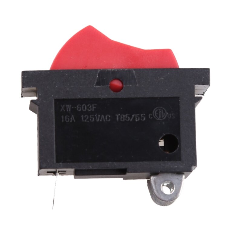 Black Red Electrical Hair Dryer Button Switch On Off Electric Hot Water Bottle Heater Rocker Switch 3 Gear Toggle Drop Shipping