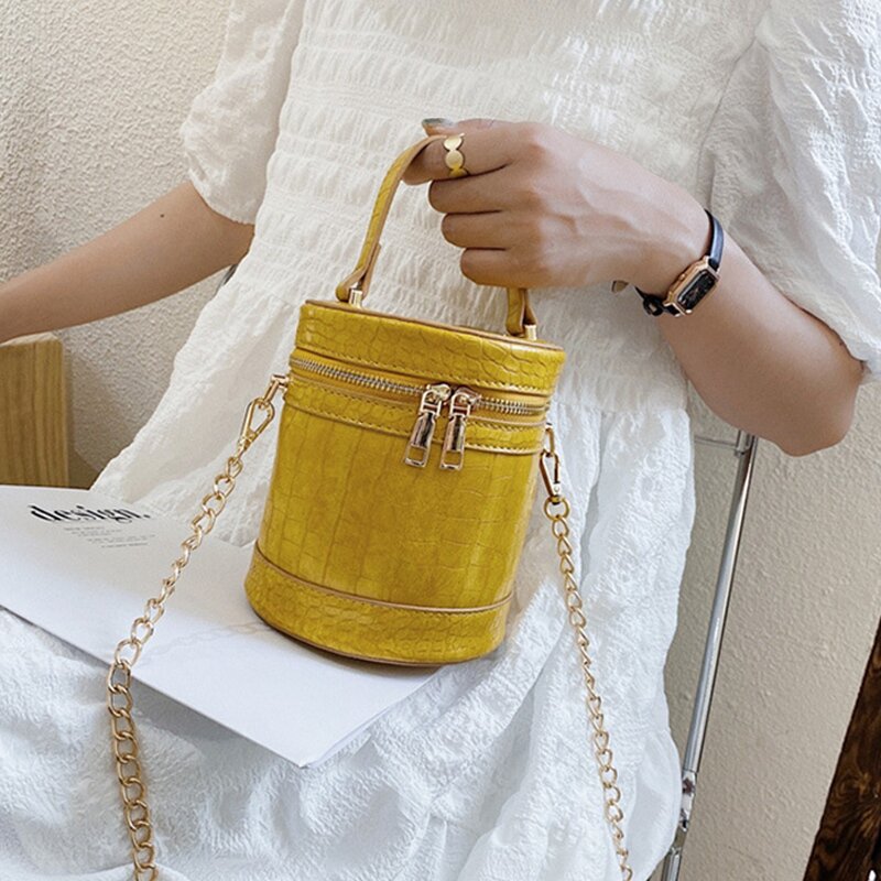 Borsa femminile popolare borsa selvaggia di moda borsa per cellulare borsa a secchiello borsa di tendenza