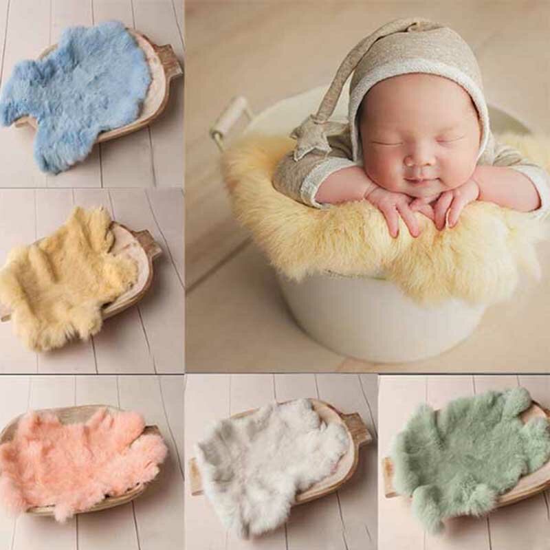 Properti fotografi bayi baru lahir, selimut bayi, Aksesori, tikar latar belakang pemotretan ramah kulit lembut untuk pemotretan studio foto bayi