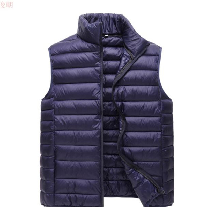 Male Hot Sale Down Parkas Mens New Autumn Warm Sleeveless Jackets Male Winter Casual Waistcoat Men Outerwear Hot Sale Vests