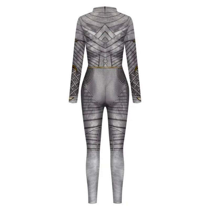 Halloween Zawaland Moon Knight Cosplay Costumes 3D Print Marc Spector Male Zentai Bodysuit Party Jumpsuits