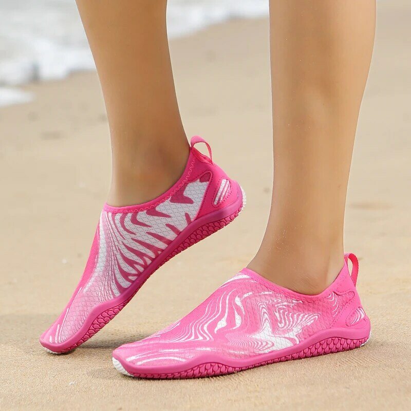 Zapatos de cinta de correr Unisex para hombre y mujer, zapatillas de playa con interferencia de velocidad para el agua, zapatos de natación para parejas, calzado acuático para sentadillas, n. ° 35-46