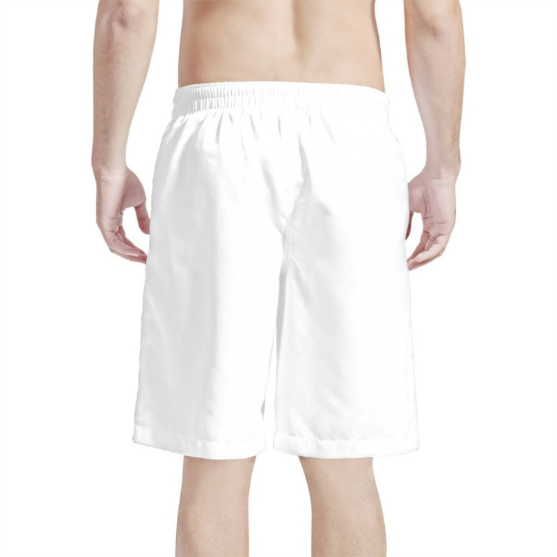 Calções de praia homens calções de desporto para homens casual verão cintura elástica shorts 3d impressão logotipo personalizado todo o design de impressão diy livre design