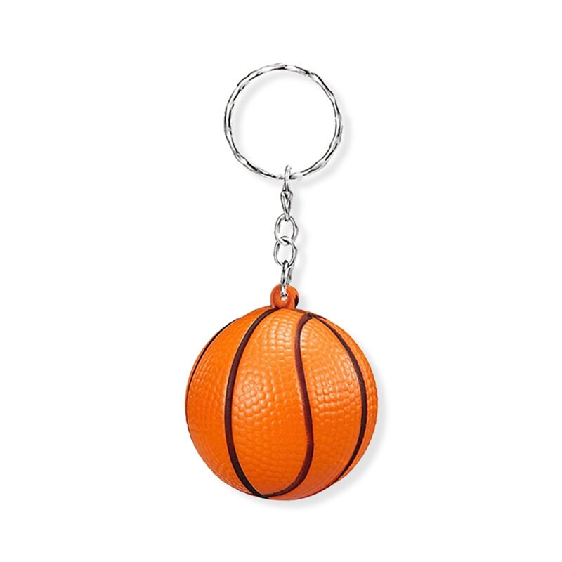24 Pack Basketball Keychains, Sports Ball Keychains Escola Carnaval Recompensa Para Crianças