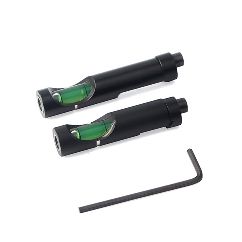 Kit de herramientas de nivelación de riel Picatinny para alcance táctico, nivelador de burbujas, monturas de alcance óptico para riel Rifel de 11mm/20mm, accesorios de caza