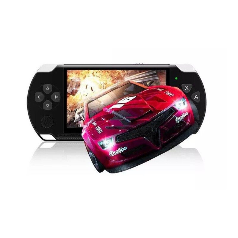 PSP handheld X6 game console with 4.3 inch color screen and 128 bit arcade console, retro and nostalgic GBA NES