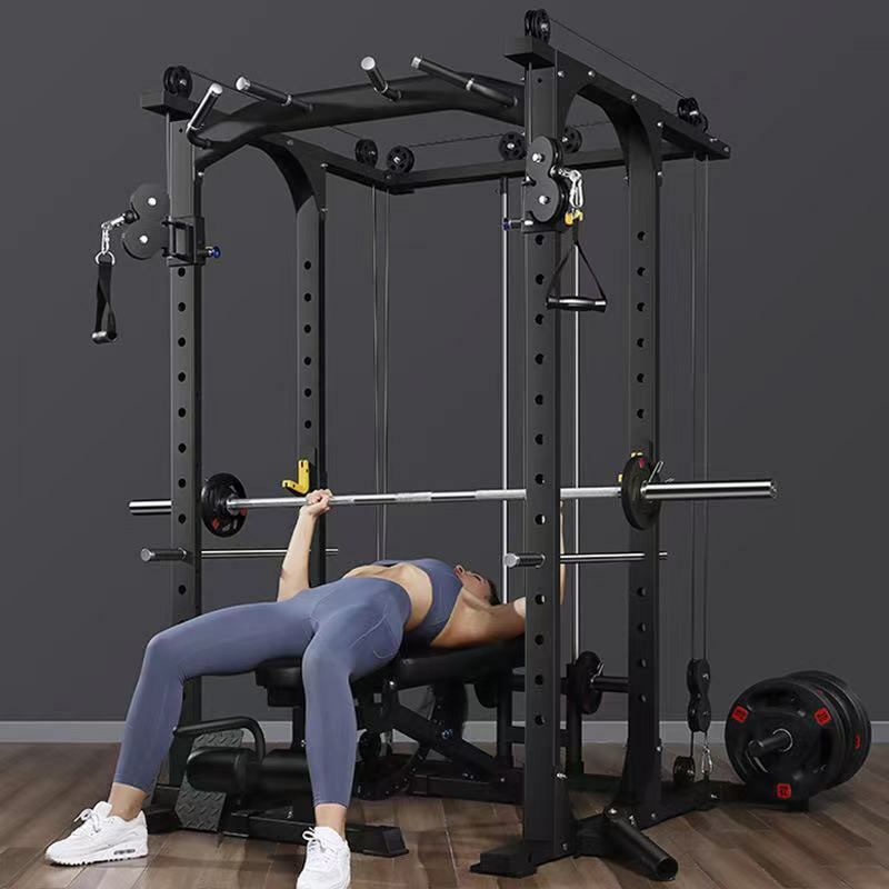 Home Gym Squat Rack Krachttraining Fitnessapparatuur Mutli Functie Station Fitness Apparatuur Smith Machine