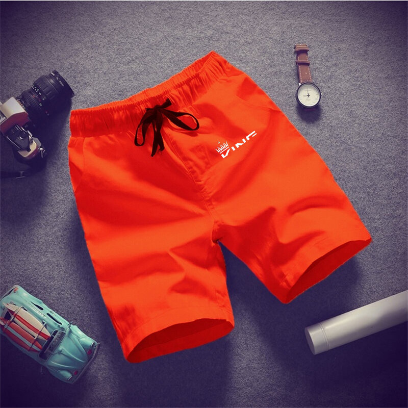 Pantalones cortos de baño para hombre, bañador de secado rápido con bolsillo, ropa de playa y Surf, de verano