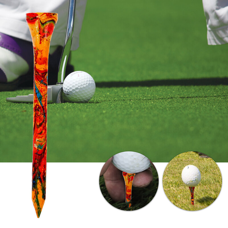 50 шт. деревянные держатели для Golfs, гольфы для тренировок, профессиональные гольфы, тройники для гольфа, принадлежности для гольфа