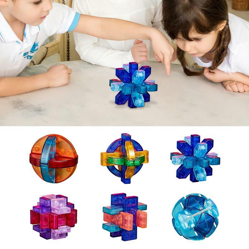 Puzzle Blokada Puzzle Gry łamigłówka Puzzle Odblokuj Puzzle blokujące Puzzle 3D Puzzle Podręczna zabawka edukacyjna IQ Test Toy Logika
