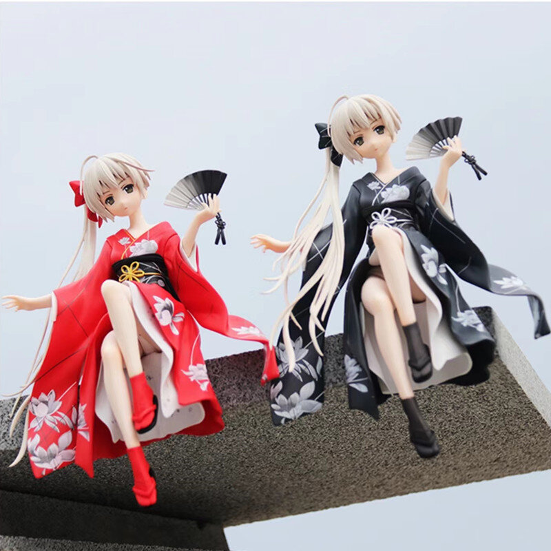Japan Anime Figur Kasugano Sora Abbildung PVC Action Sammlung sitzen position Können ändern hände Freies 3m glueModel Spielzeug geschenke
