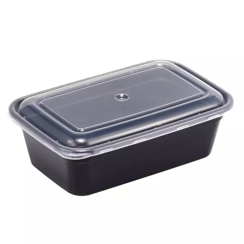 Hauptstützen 10-teilige Vorrats behälter für die Zubereitung von Mahlzeiten, schwarz