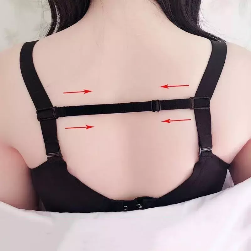 1-5 pezzi supporto per cinturino regolabile per reggiseno da donna tutto abbinato spalline antiscivolo invisibili fibbie per cintura intimo Lingerie Extender
