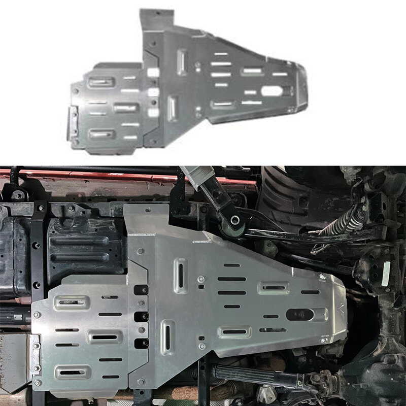 Защитная панель шасси двигателя из алюминиевого сплава для Jeep Gladiator JT 2020 + JT1013