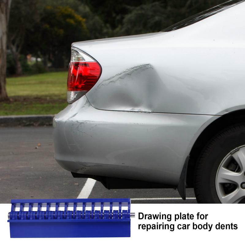 Kit Car Repair Tool Dent com Metal Rod, removedor Dent, Tab Repair, 4pcs