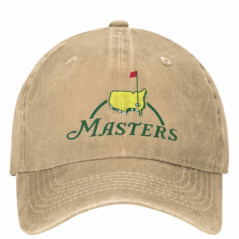 Masters Tournament Baseball Cap Outfits Vintage Distressed Cotton Dad Hat Unisex Style All Seasons Travel Caps Hat