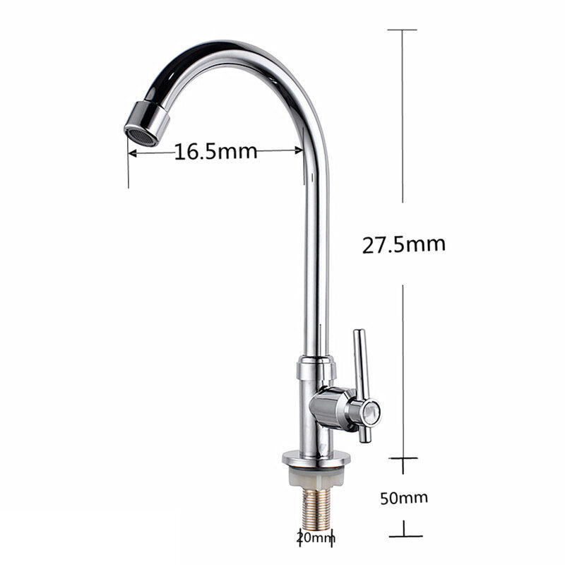 Zinc Alloy Kitchen Faucet Purificador de água Soft Bubble, Economize água constantemente adequado para qualquer bancada
