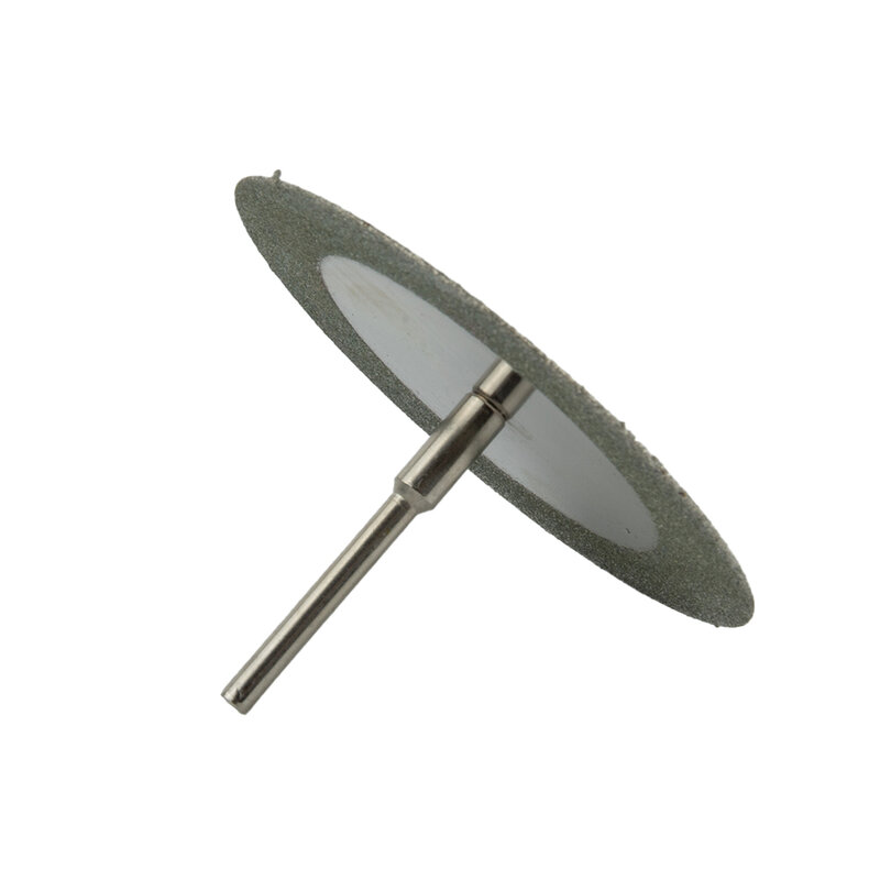 Disque de meulage de lame de roue de coupe, outil lointain, accessoires d'atelier en bois, jeu en métal argenté, 40mm, 50mm, 60mm, 2 pièces
