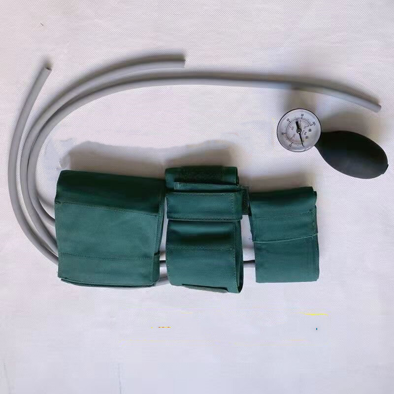Cinturón de manguito de torniquete de presión de aire neumática Manual, torniquete de hemostato de presión de aire, cirugía ortopédica para brazo y muslo de adultos y niños