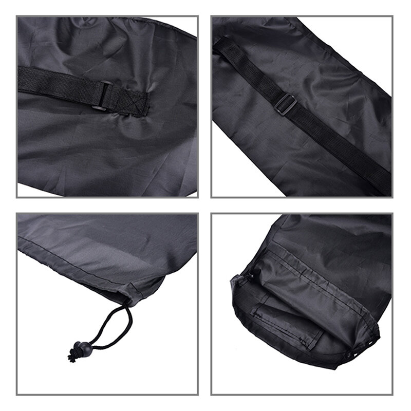 Bolsa de transporte para monopatín al aire libre, mochila de tela de nailon para patinete, cubierta de Longboard, 88X30 cm, color negro