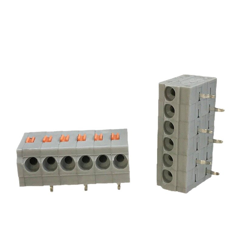 Terminal de cableado ultradelgado, pequeño terminal de alimentación LED de DA250-3, mini terminal de cableado de PCB enchufable