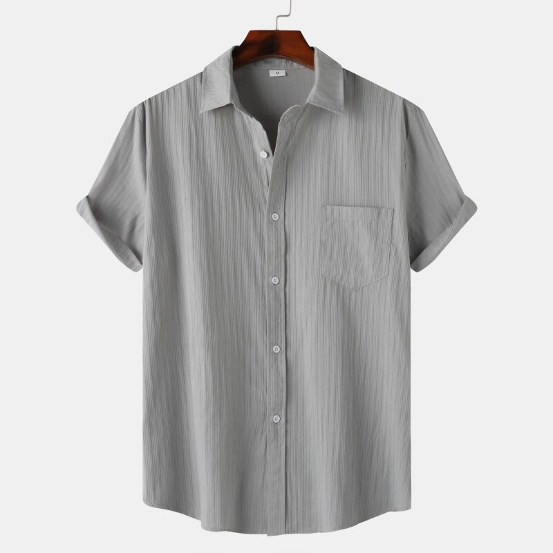 Camicie a maniche corte camicia uomo uomo Luxury Tiki spedizione gratuita abbigliamento uomo moda Fugees camicette da spiaggia magliette sociali hawaiane